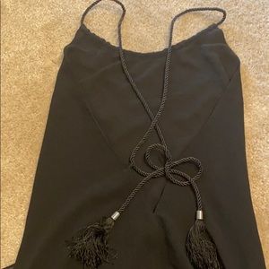 Super Sexy Open Back Tie-Back Maxi Dress